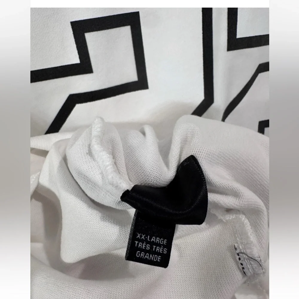 AMIRI White and Black Varsity Jersey Shirt - Picture 6 of 6